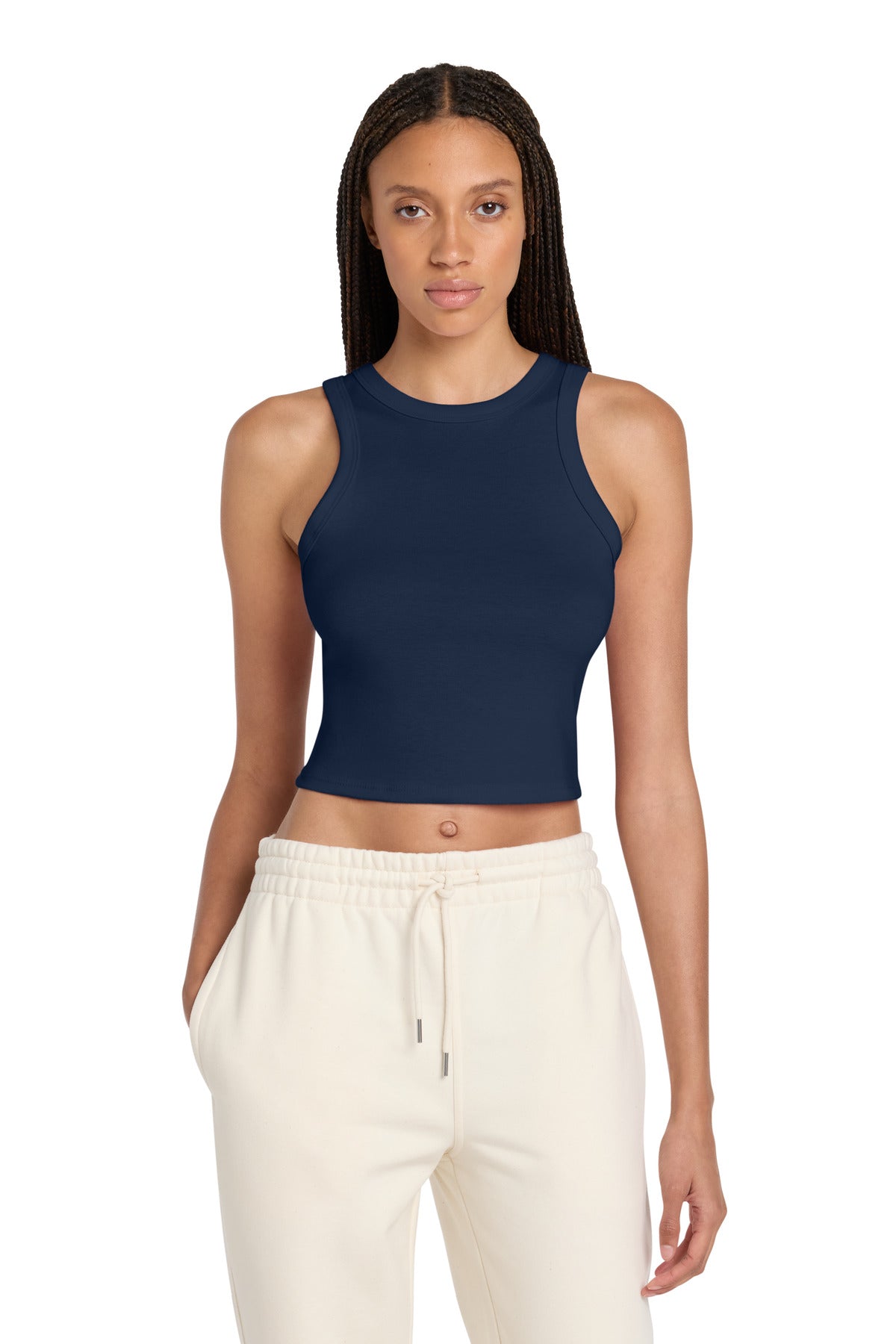 BELLA+CANVAS ®  Women's Micro Rib Racer Tank BC1019 | Add Your Logo