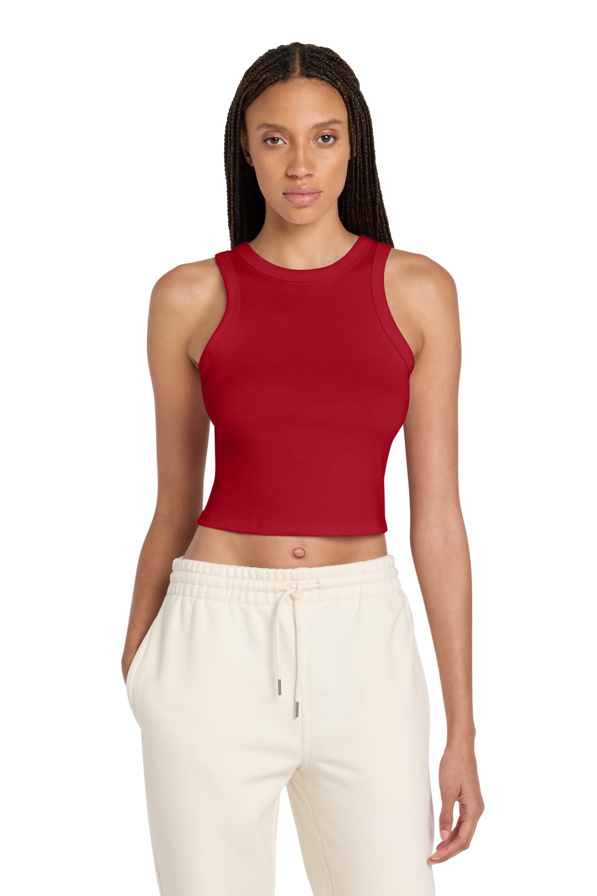 BELLA+CANVAS ®  Women's Micro Rib Racer Tank BC1019 | Add Your Logo