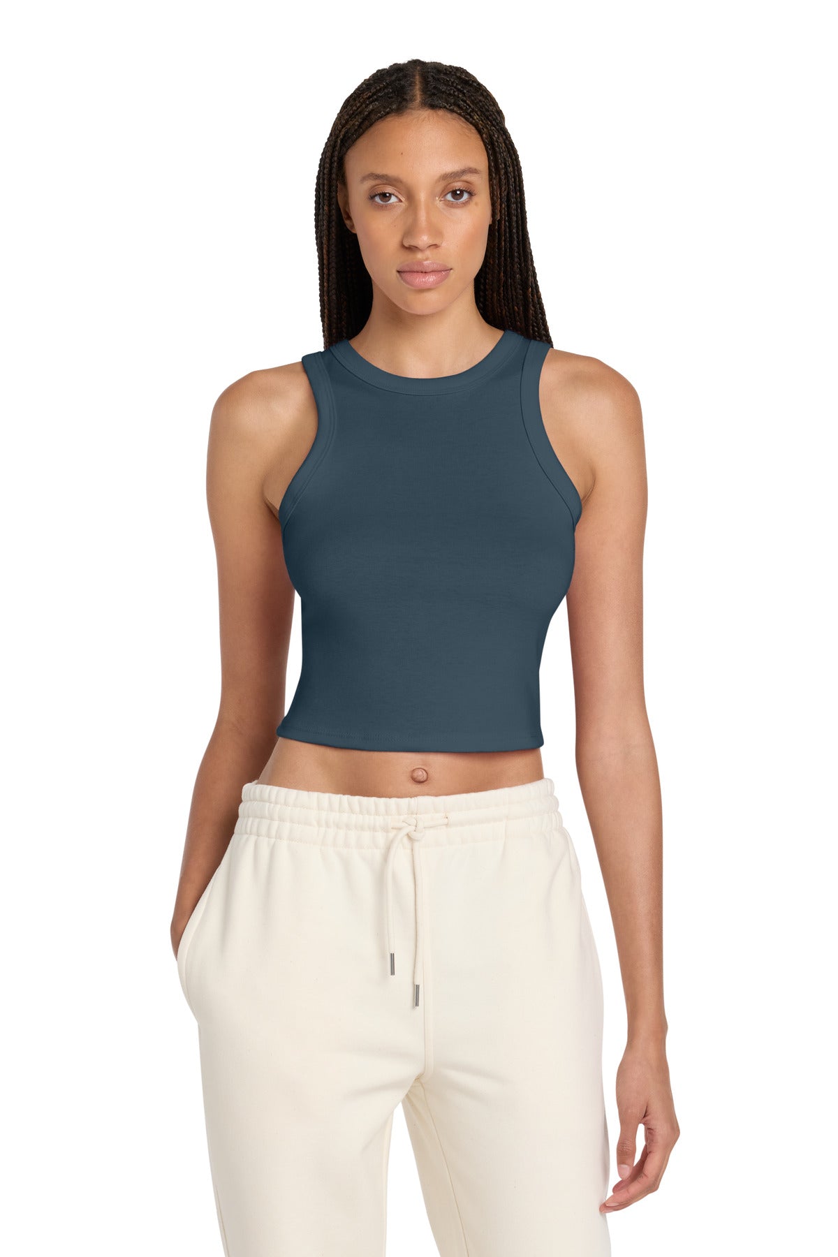 BELLA+CANVAS ®  Women's Micro Rib Racer Tank BC1019 | Add Your Logo