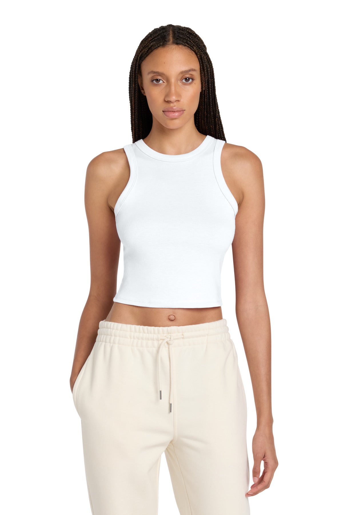 BELLA+CANVAS ®  Women's Micro Rib Racer Tank BC1019 | Add Your Logo