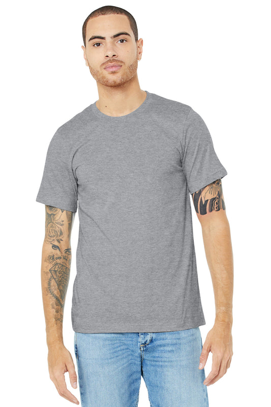 BELLA+CANVAS    Unisex Heather CVC Short Sleeve Tee. BC3001CVC