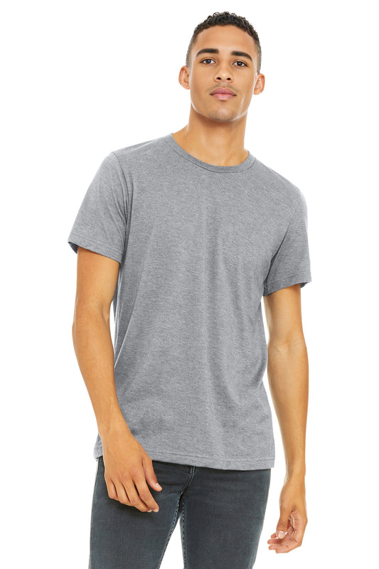 BELLA+CANVAS    Unisex Heather CVC Short Sleeve Tee. BC3001CVC