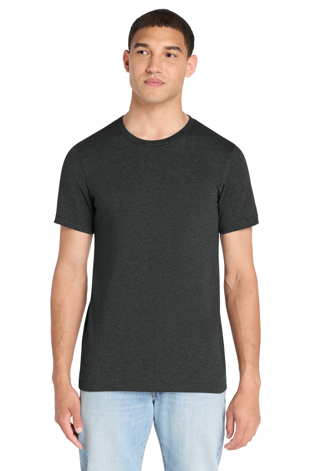 BELLA+CANVAS    Unisex Heather CVC Short Sleeve Tee. BC3001CVC