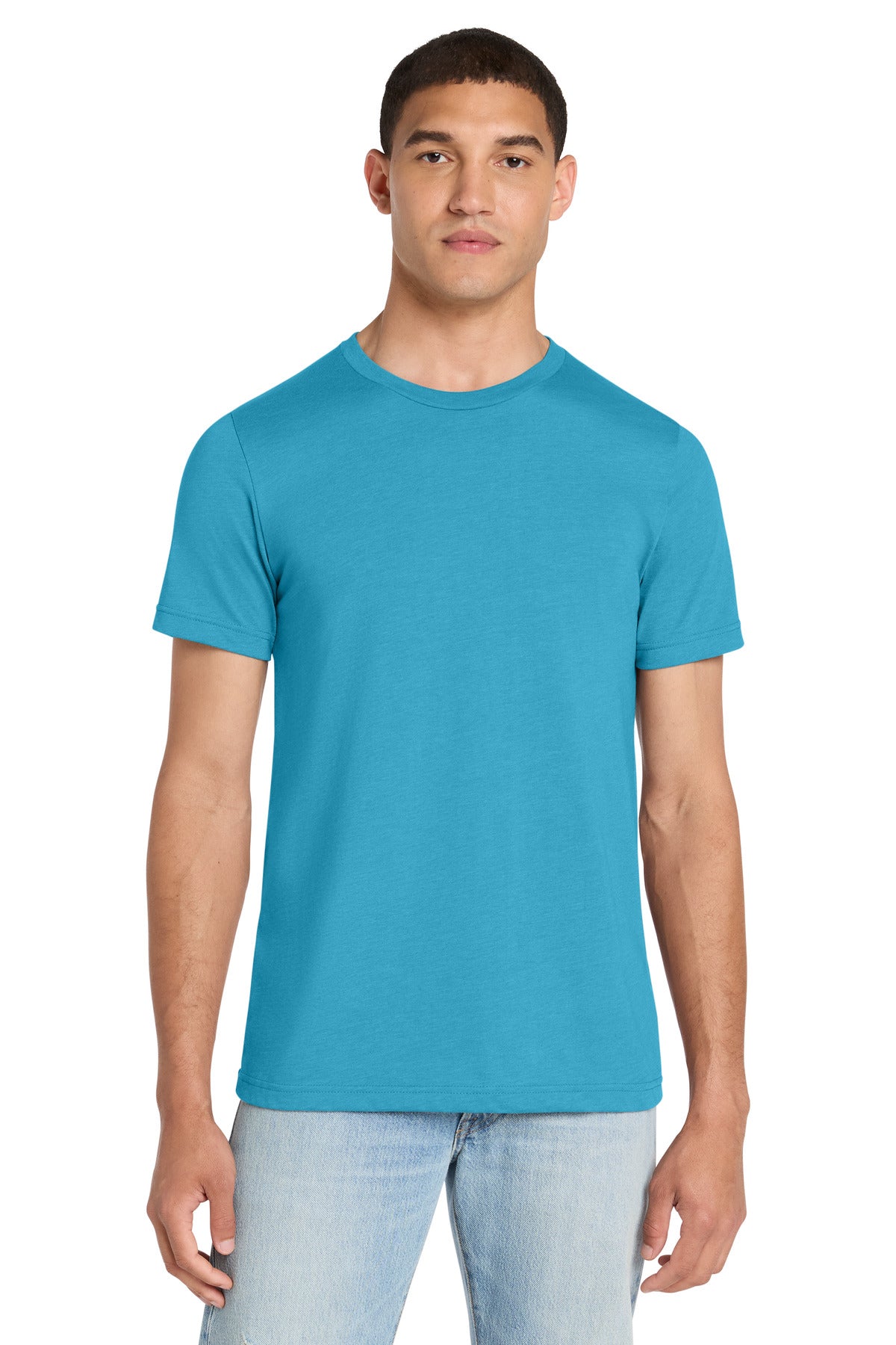 BELLA+CANVAS    Unisex Heather CVC Short Sleeve Tee. BC3001CVC