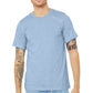 BELLA+CANVAS    Unisex Heather CVC Short Sleeve Tee. BC3001CVC