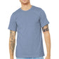 BELLA+CANVAS    Unisex Heather CVC Short Sleeve Tee. BC3001CVC