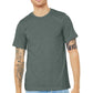 BELLA+CANVAS    Unisex Heather CVC Short Sleeve Tee. BC3001CVC
