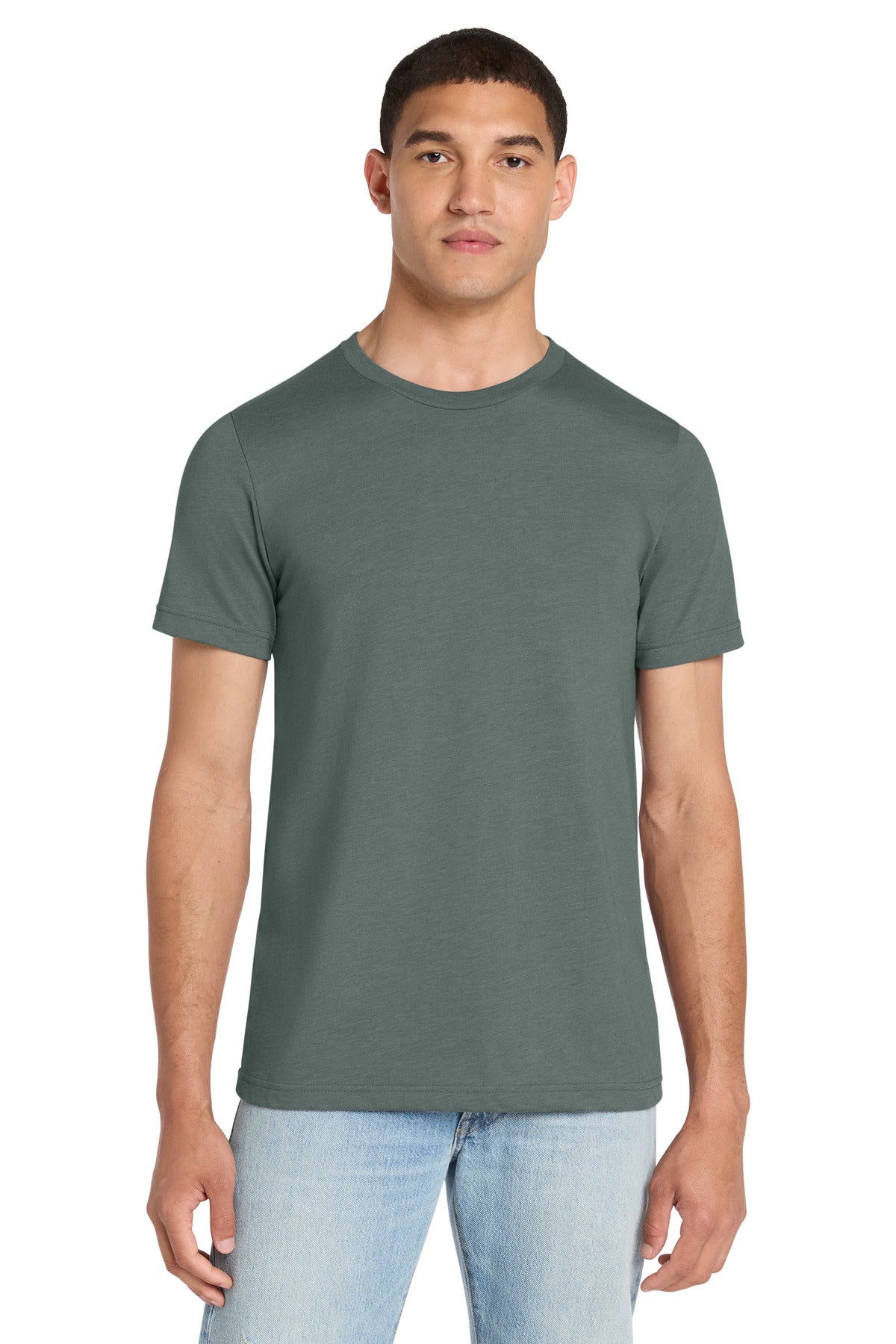 BELLA+CANVAS    Unisex Heather CVC Short Sleeve Tee. BC3001CVC