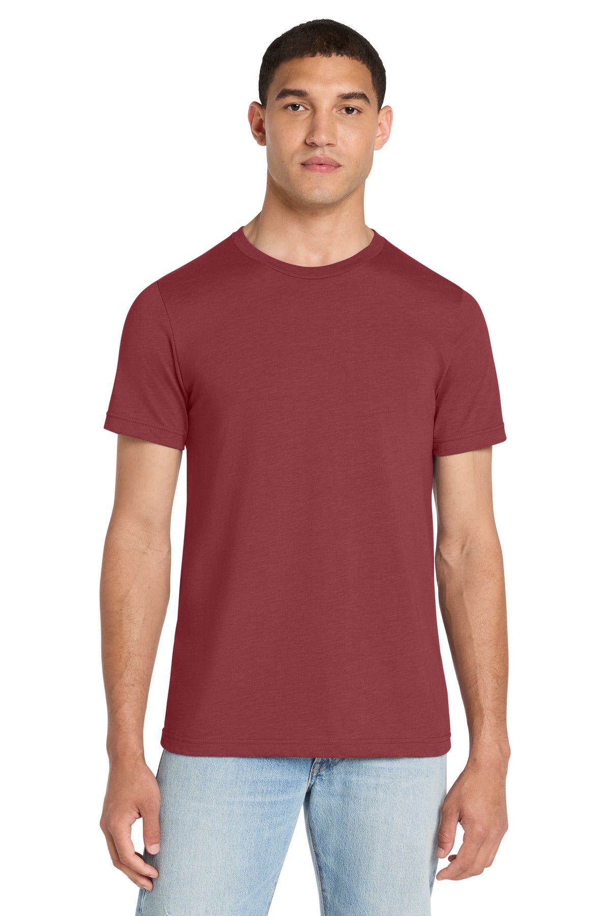 BELLA+CANVAS    Unisex Heather CVC Short Sleeve Tee. BC3001CVC