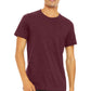 BELLA+CANVAS    Unisex Heather CVC Short Sleeve Tee. BC3001CVC
