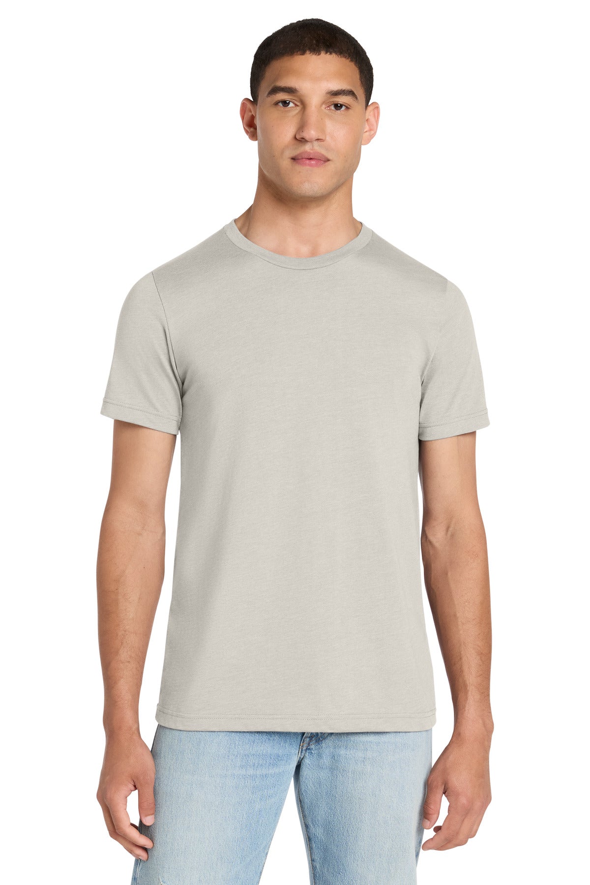 BELLA+CANVAS    Unisex Heather CVC Short Sleeve Tee. BC3001CVC