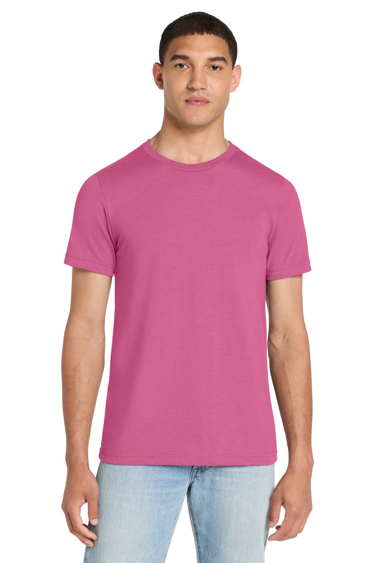 BELLA+CANVAS    Unisex Heather CVC Short Sleeve Tee. BC3001CVC