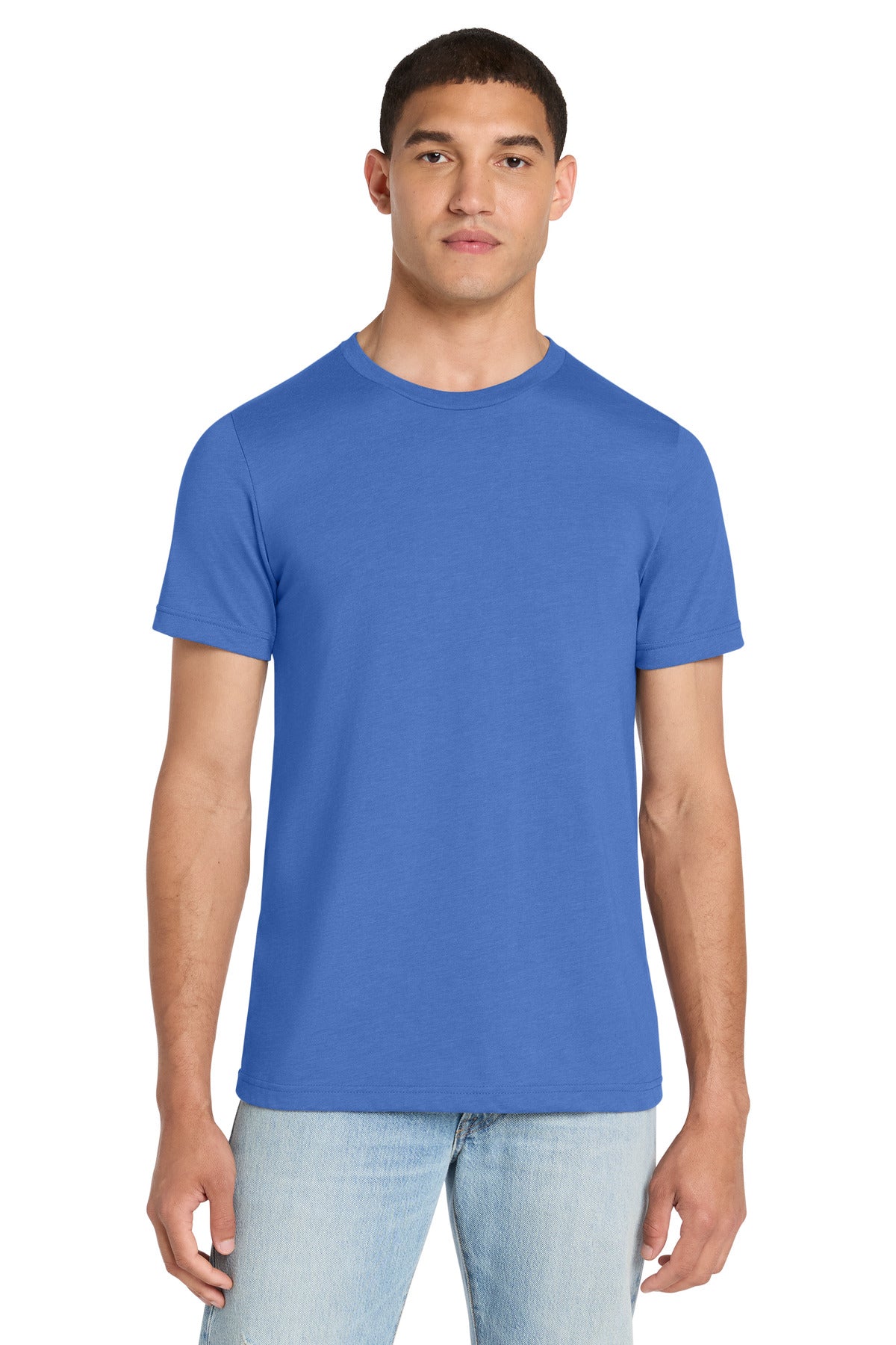 BELLA+CANVAS    Unisex Heather CVC Short Sleeve Tee. BC3001CVC