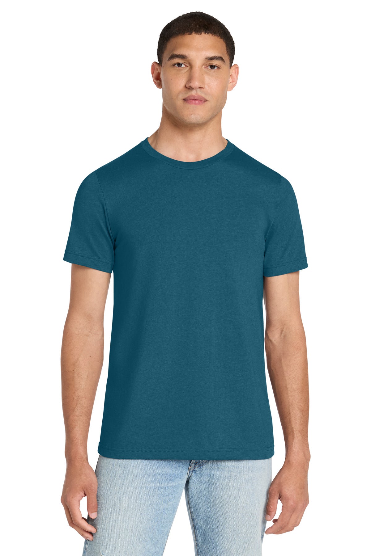 BELLA+CANVAS    Unisex Heather CVC Short Sleeve Tee. BC3001CVC