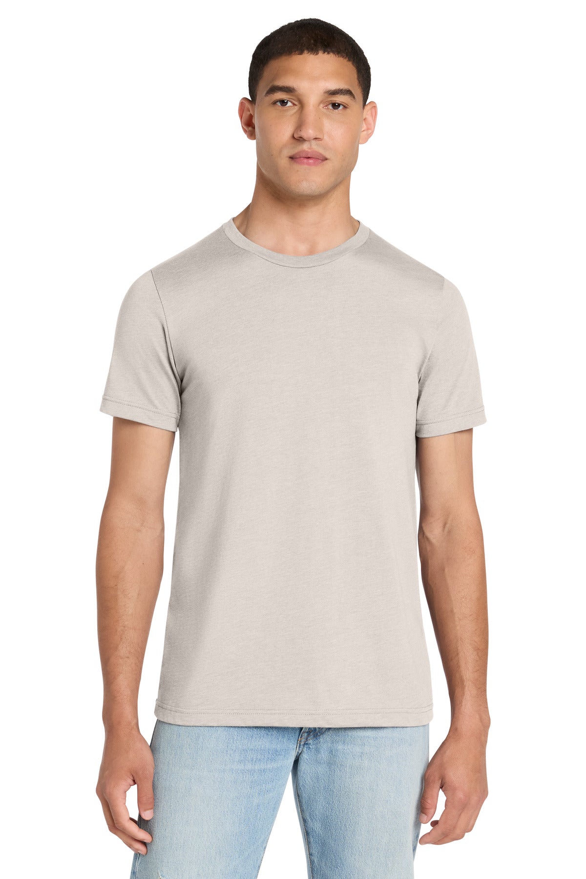BELLA+CANVAS  ®  Unisex Heather CVC Short Sleeve Tee. BC3001CVC | Add Your Logo