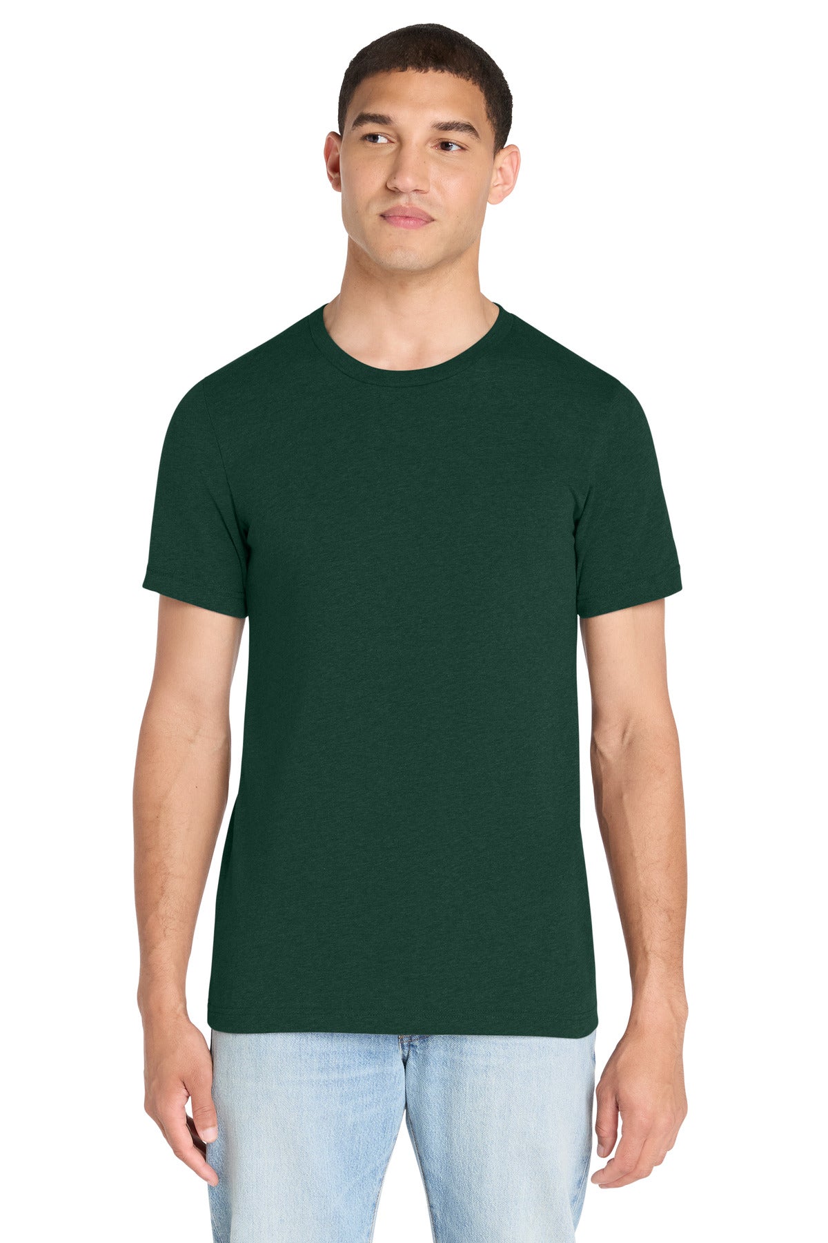 BELLA+CANVAS    Unisex Heather CVC Short Sleeve Tee. BC3001CVC