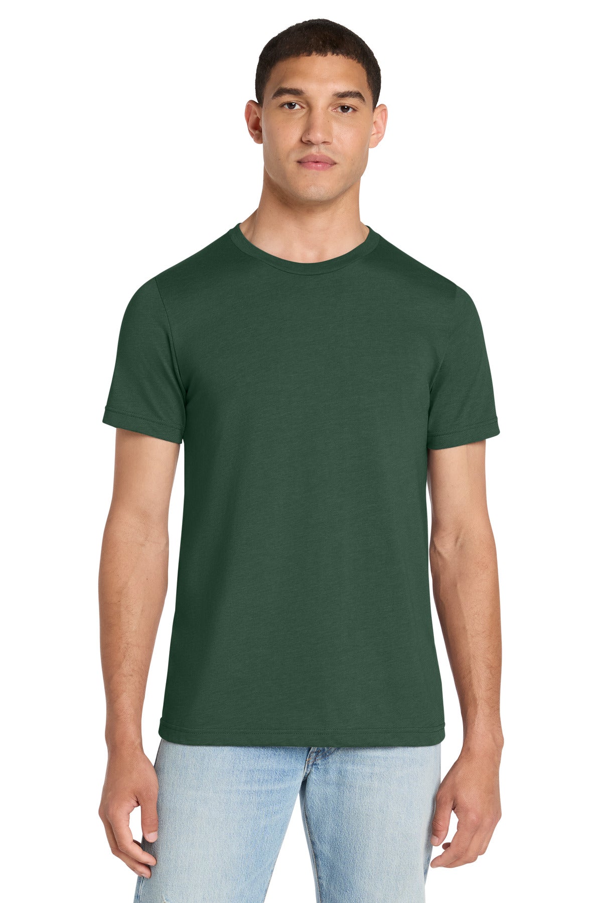 BELLA+CANVAS    Unisex Heather CVC Short Sleeve Tee. BC3001CVC