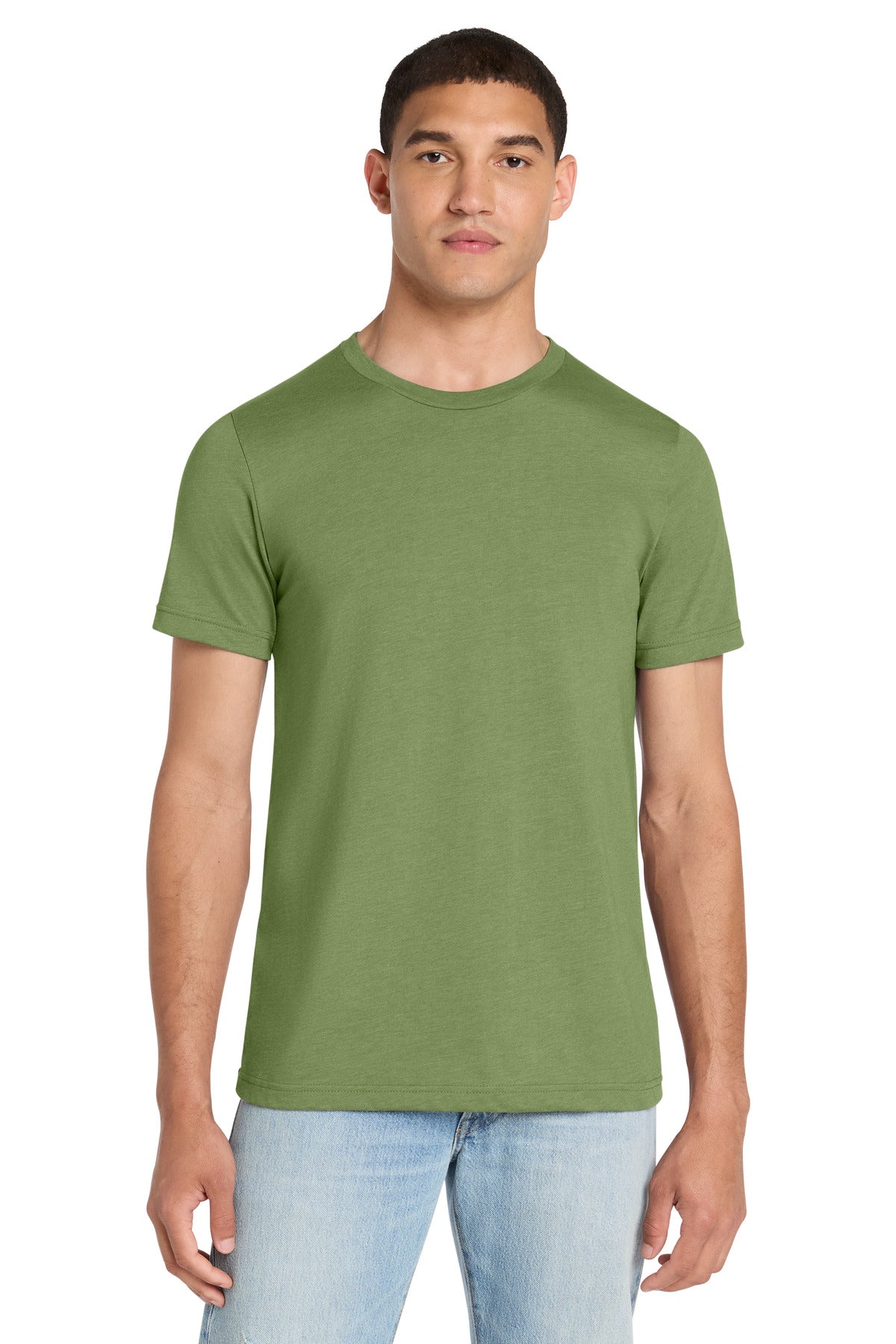 BELLA+CANVAS    Unisex Heather CVC Short Sleeve Tee. BC3001CVC