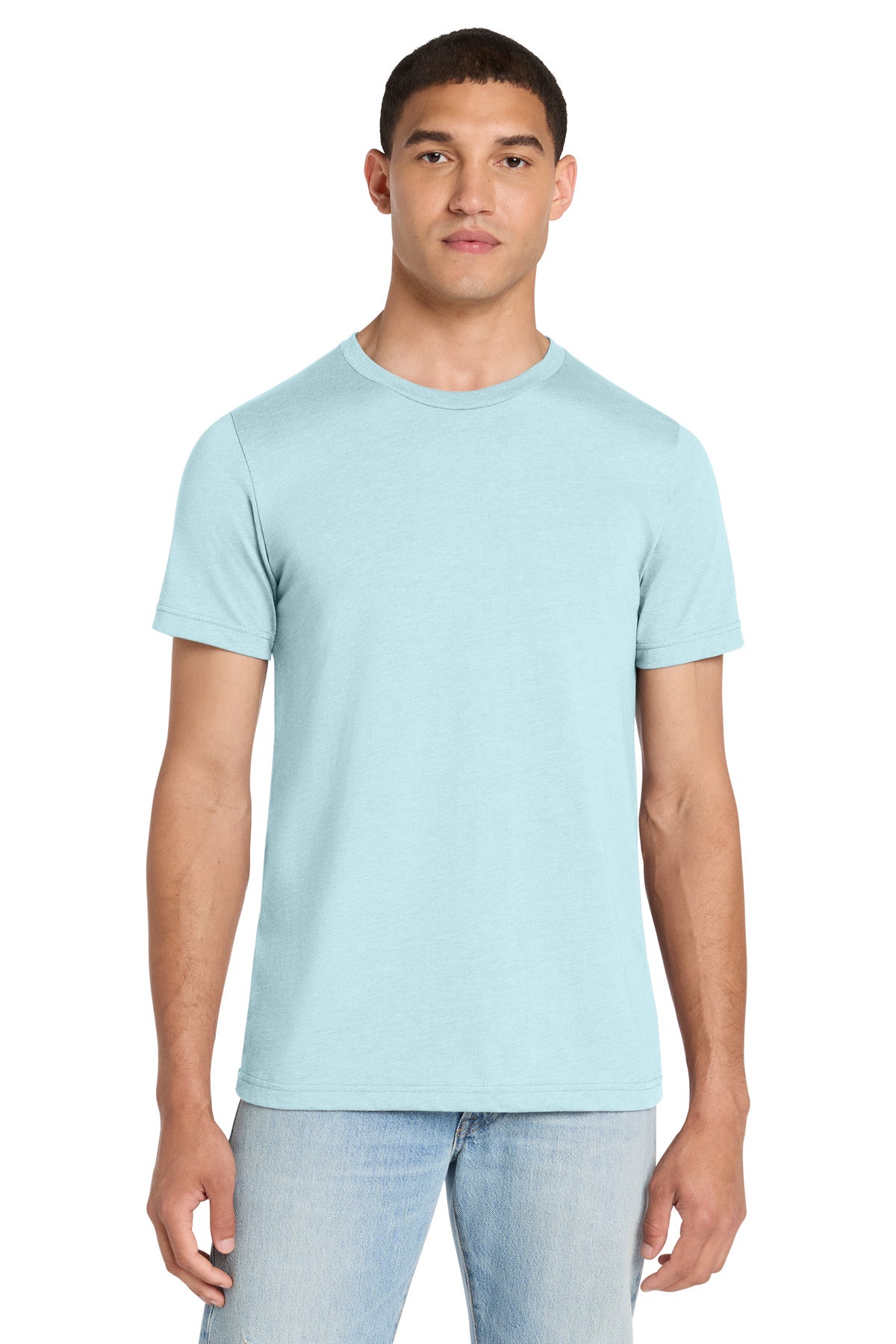 BELLA+CANVAS    Unisex Heather CVC Short Sleeve Tee. BC3001CVC