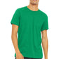 BELLA+CANVAS    Unisex Heather CVC Short Sleeve Tee. BC3001CVC
