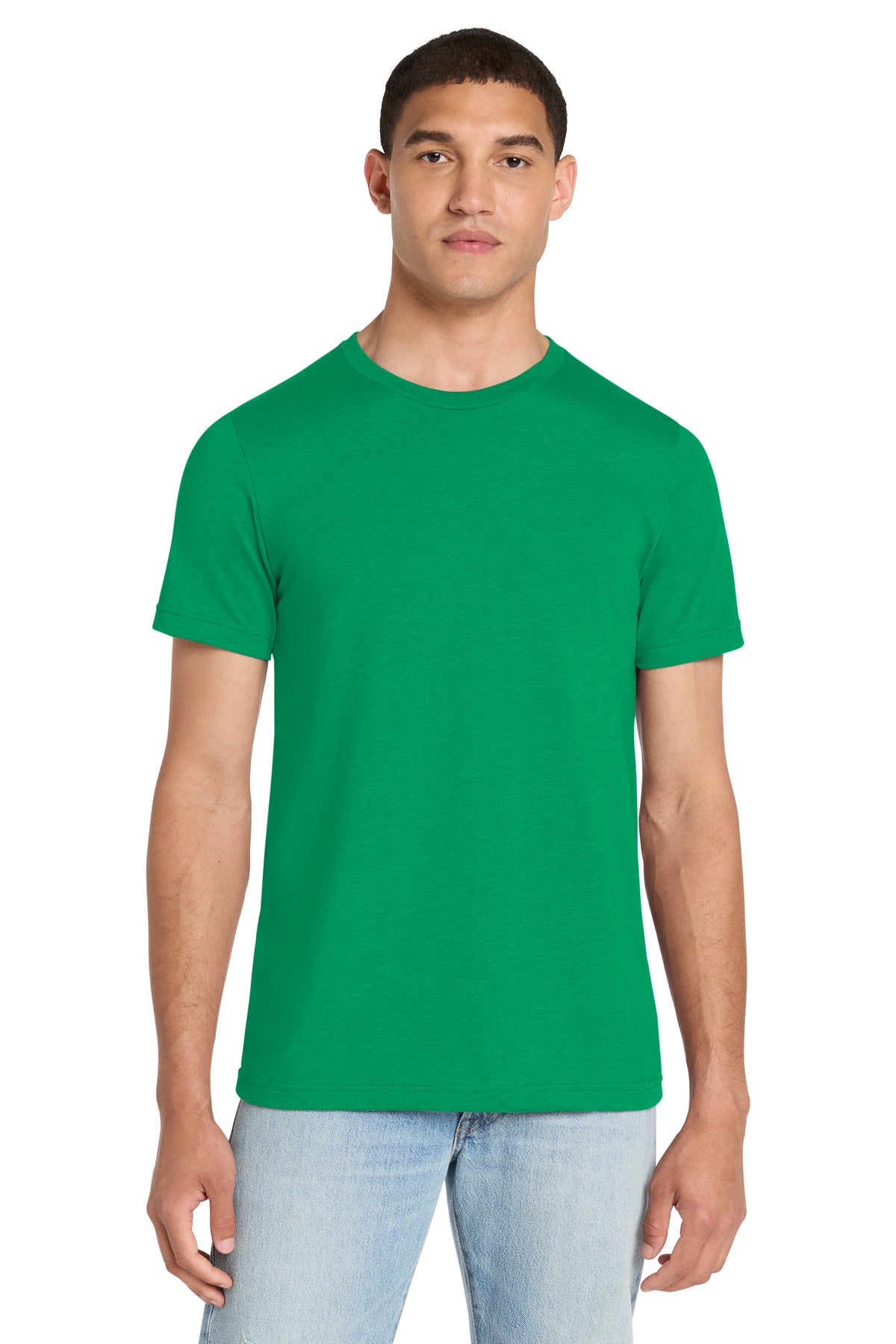 BELLA+CANVAS    Unisex Heather CVC Short Sleeve Tee. BC3001CVC