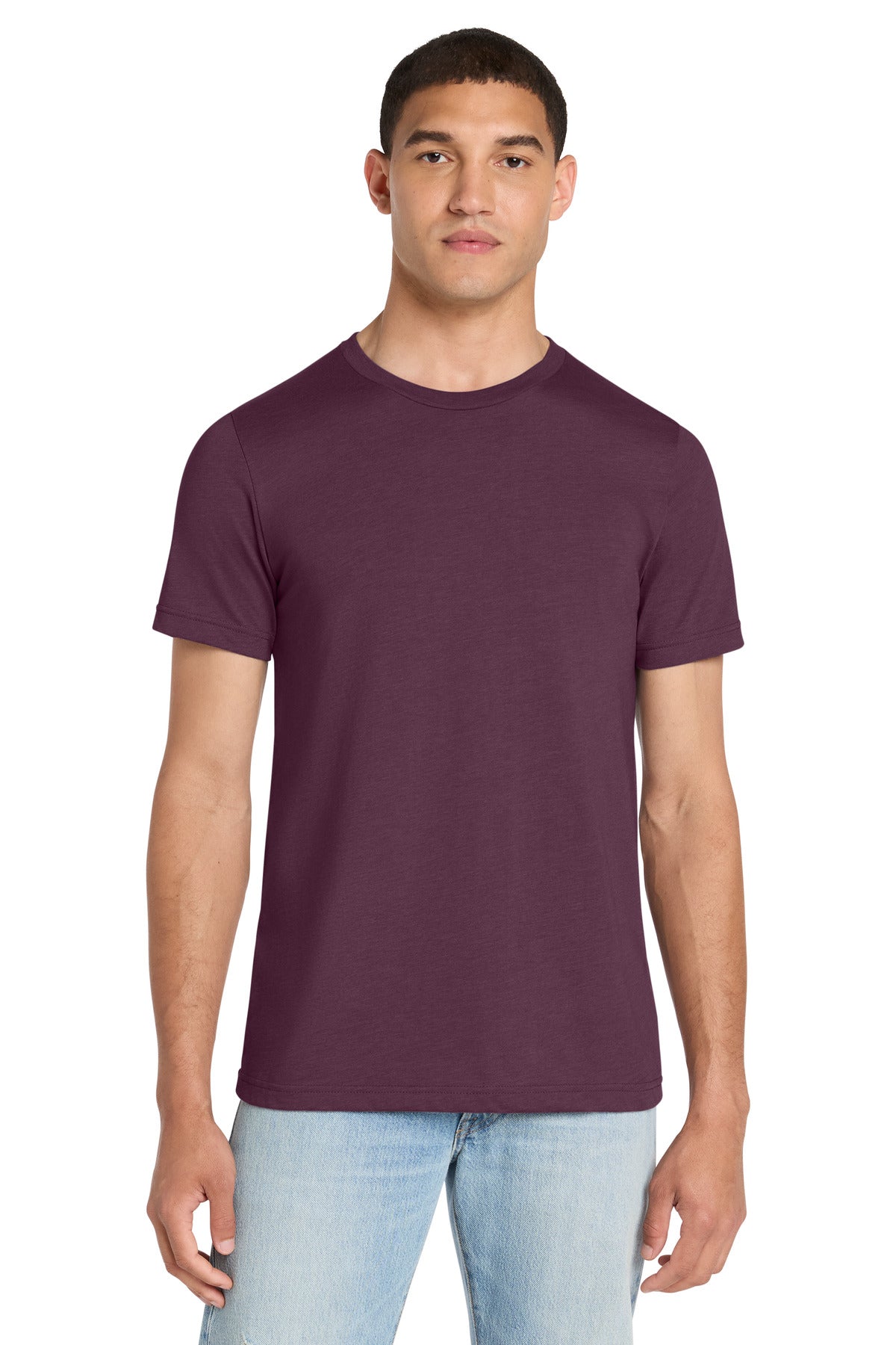 BELLA+CANVAS    Unisex Heather CVC Short Sleeve Tee. BC3001CVC