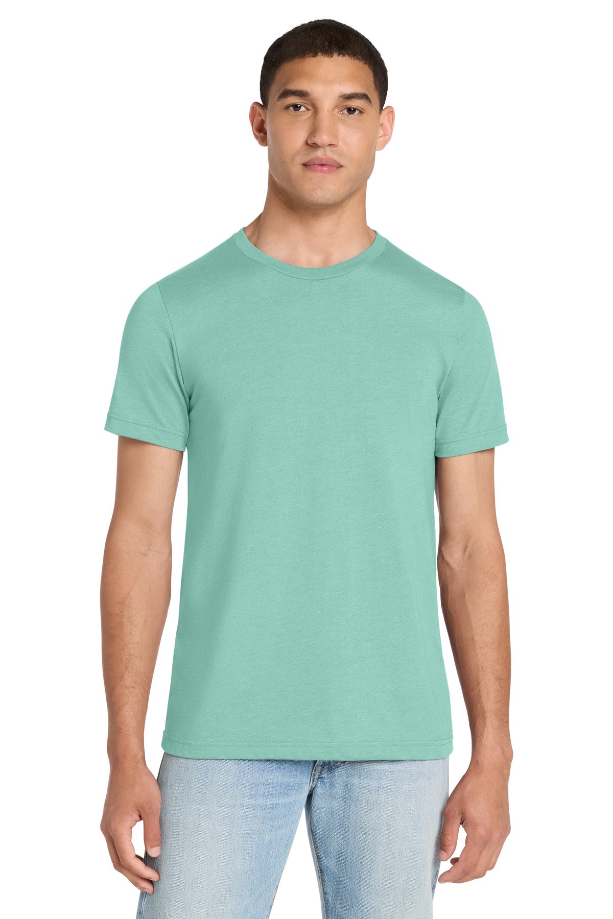 BELLA+CANVAS    Unisex Heather CVC Short Sleeve Tee. BC3001CVC