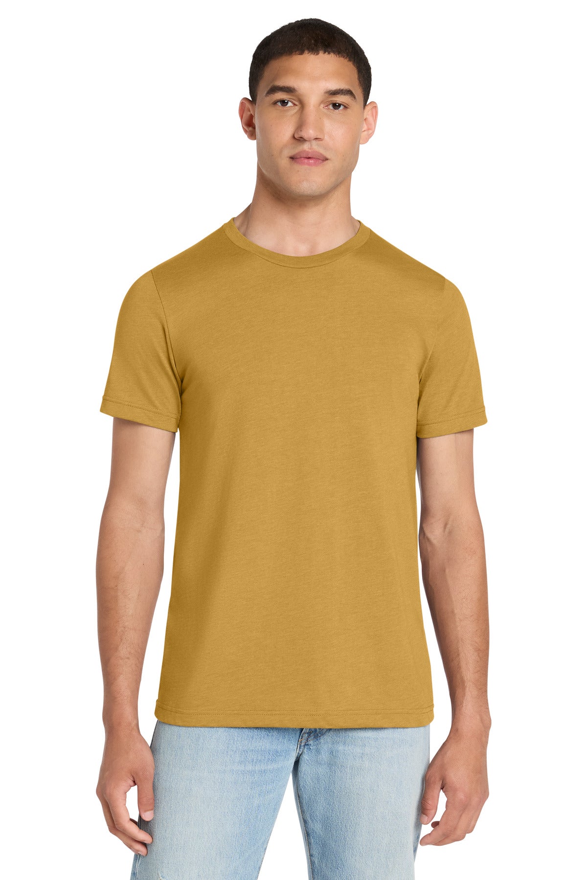 BELLA+CANVAS    Unisex Heather CVC Short Sleeve Tee. BC3001CVC