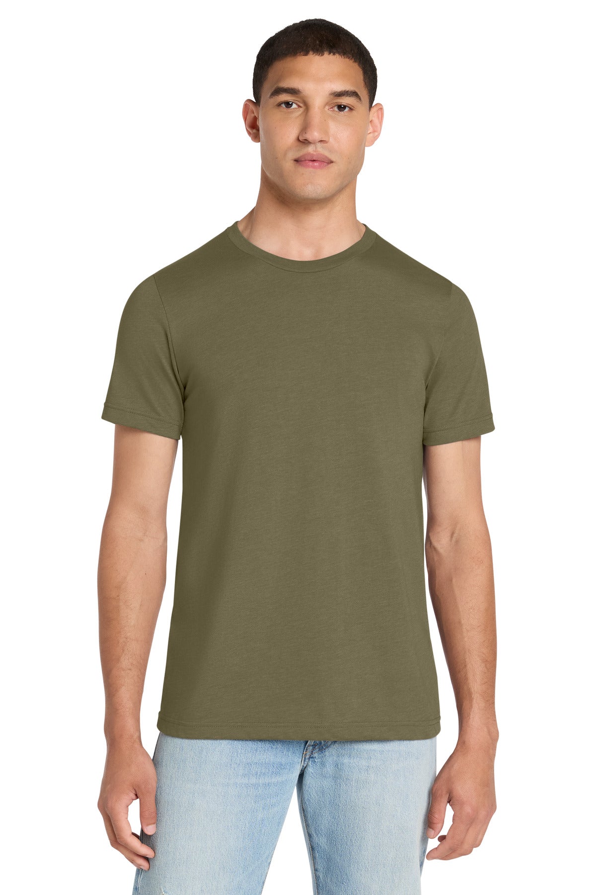BELLA+CANVAS    Unisex Heather CVC Short Sleeve Tee. BC3001CVC
