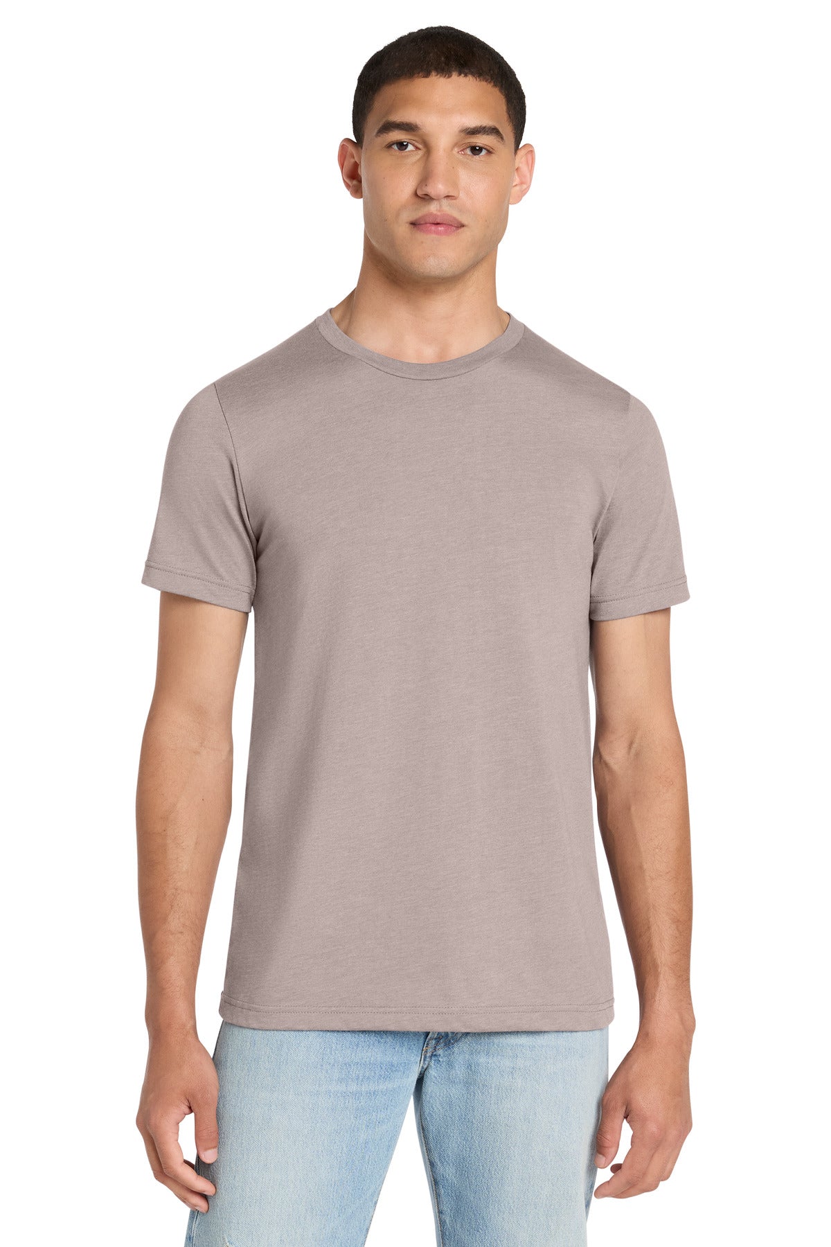 BELLA+CANVAS    Unisex Heather CVC Short Sleeve Tee. BC3001CVC