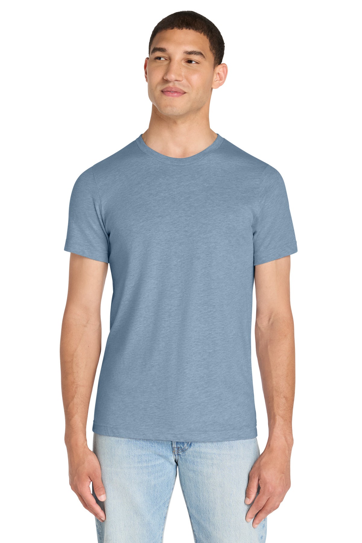 BELLA+CANVAS    Unisex Heather CVC Short Sleeve Tee. BC3001CVC