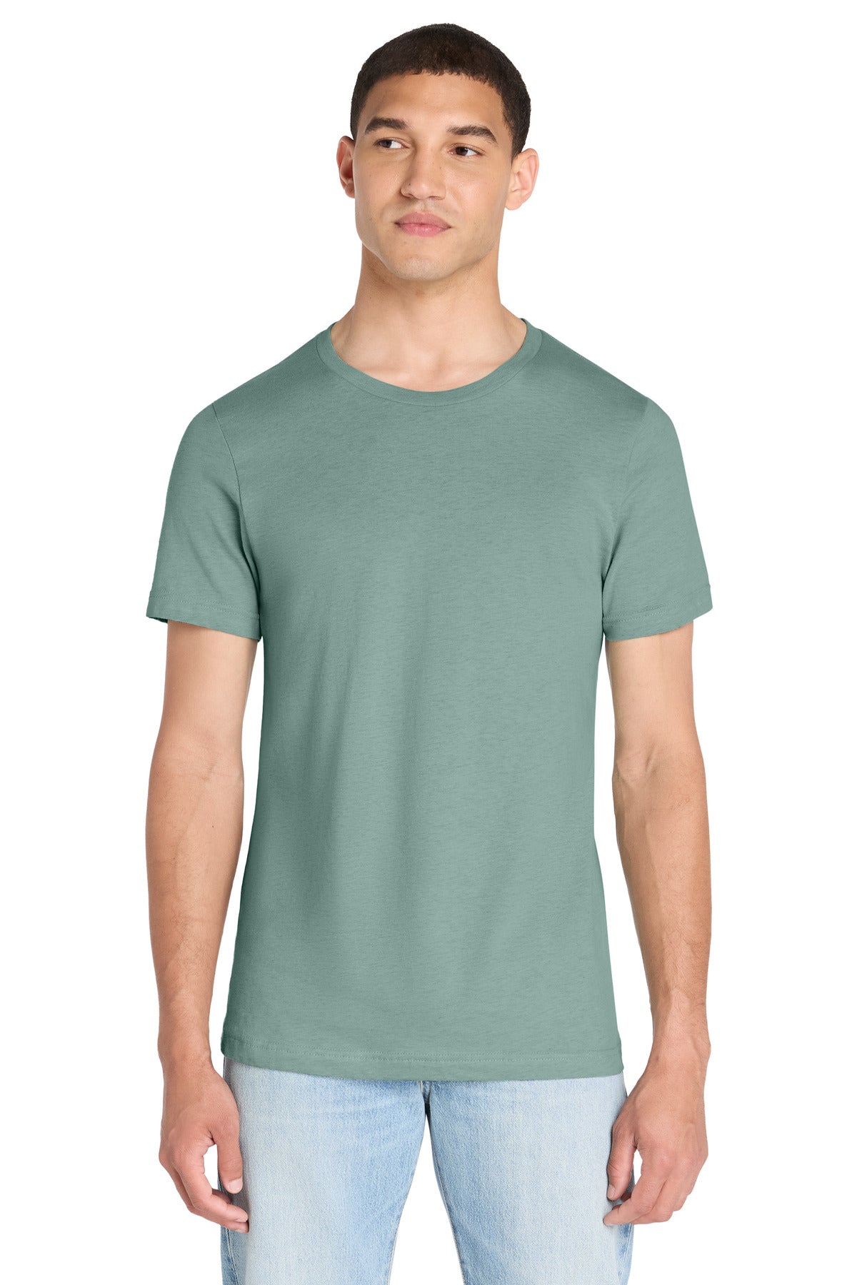 BELLA+CANVAS    Unisex Heather CVC Short Sleeve Tee. BC3001CVC