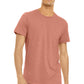 BELLA+CANVAS    Unisex Heather CVC Short Sleeve Tee. BC3001CVC