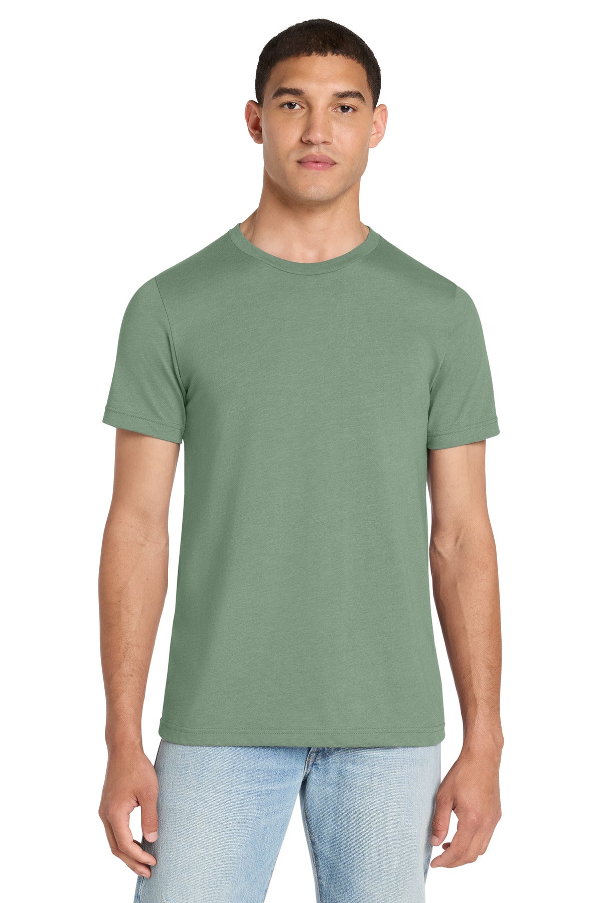 BELLA+CANVAS    Unisex Heather CVC Short Sleeve Tee. BC3001CVC