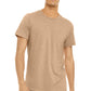 BELLA+CANVAS    Unisex Heather CVC Short Sleeve Tee. BC3001CVC