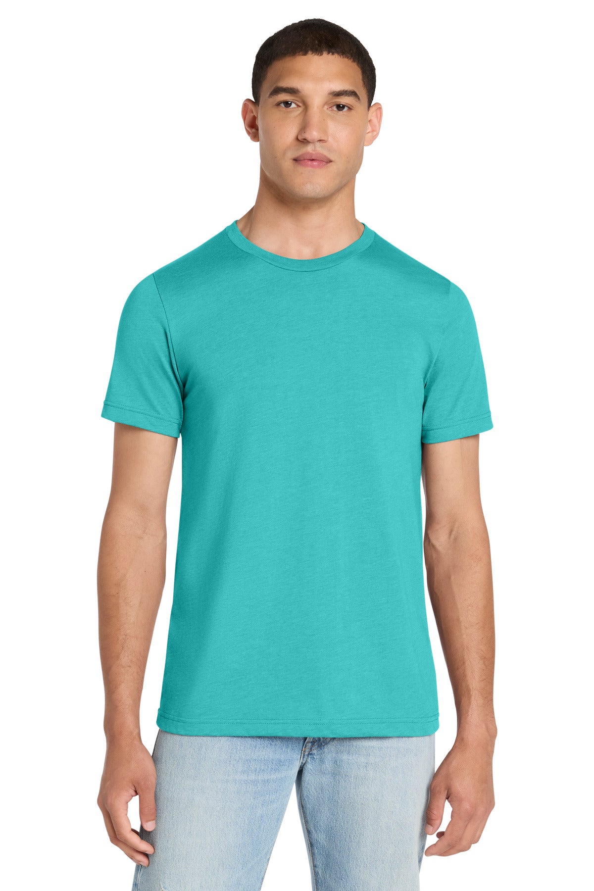 BELLA+CANVAS    Unisex Heather CVC Short Sleeve Tee. BC3001CVC