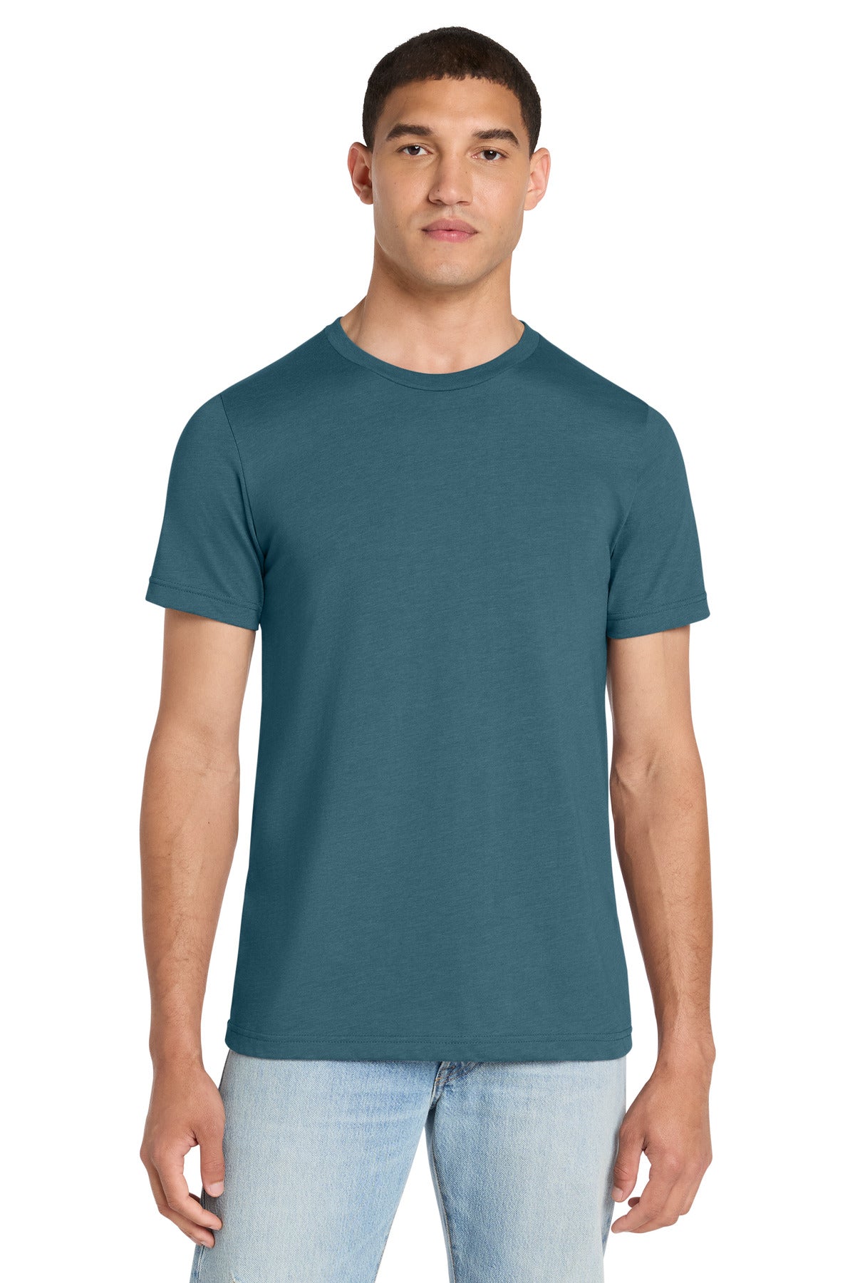 BELLA+CANVAS    Unisex Heather CVC Short Sleeve Tee. BC3001CVC
