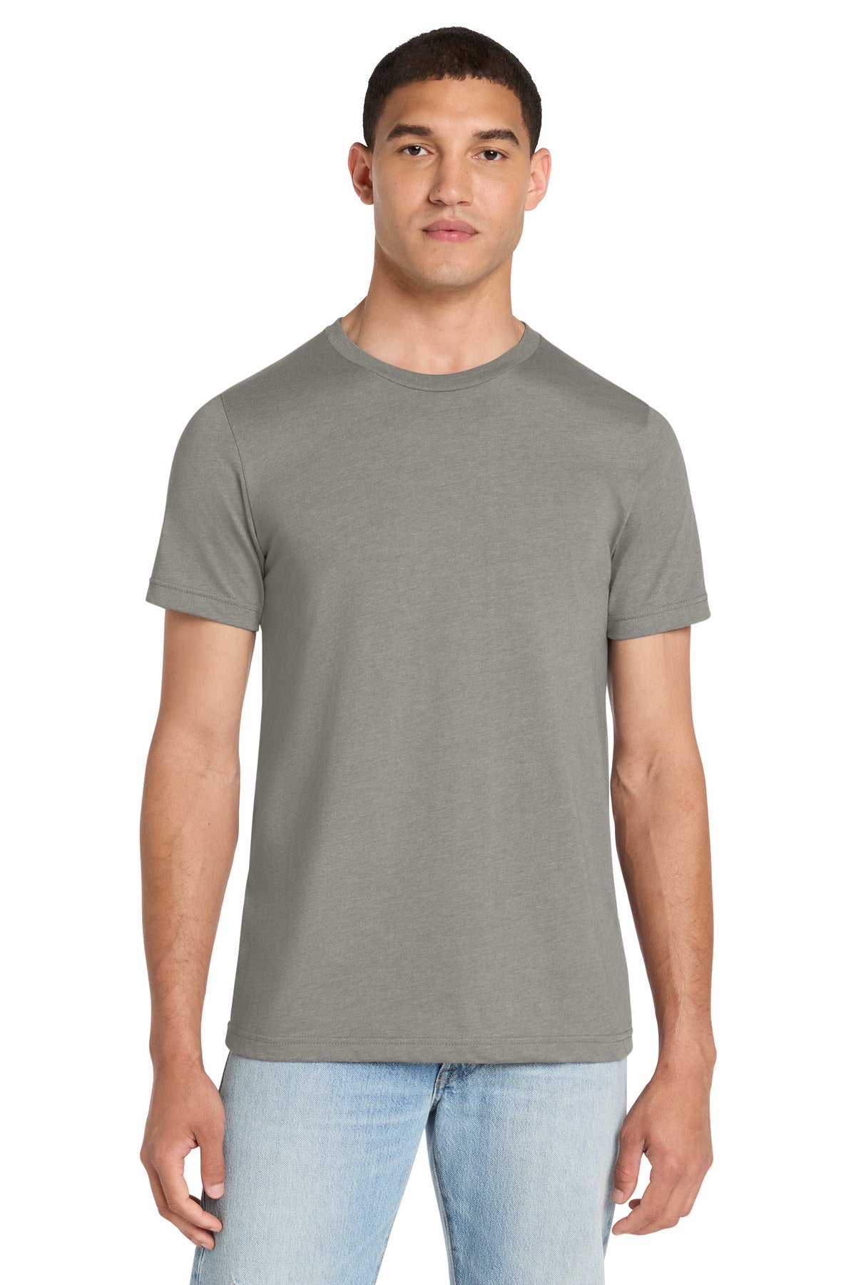 BELLA+CANVAS    Unisex Heather CVC Short Sleeve Tee. BC3001CVC