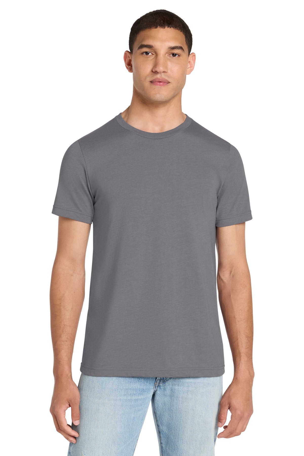 BELLA+CANVAS    Unisex Heather CVC Short Sleeve Tee. BC3001CVC