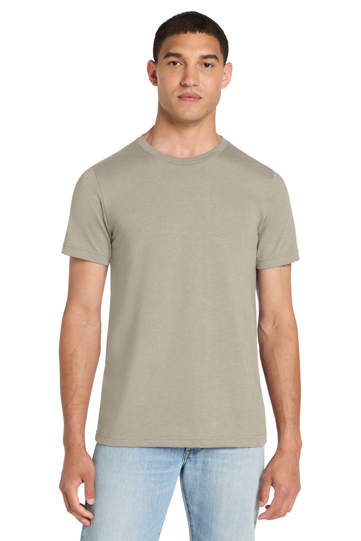BELLA+CANVAS    Unisex Heather CVC Short Sleeve Tee. BC3001CVC