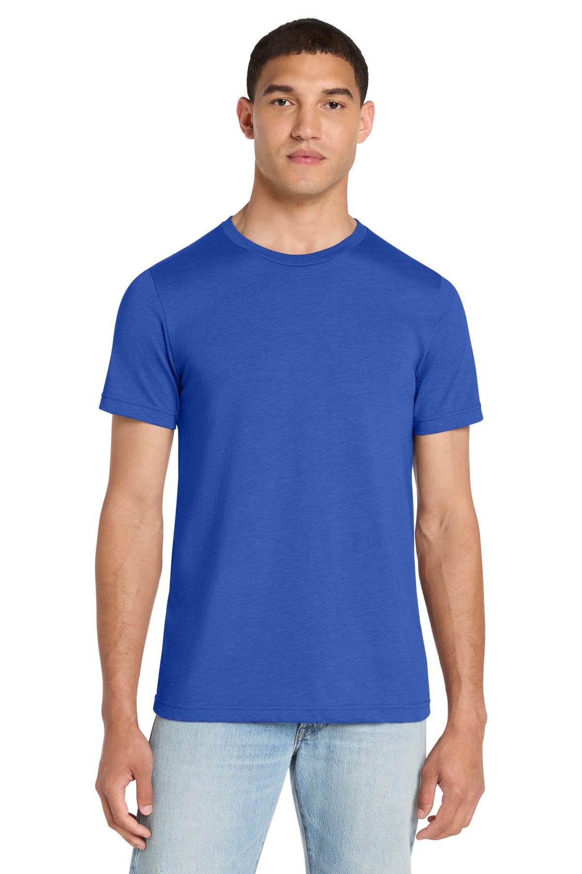 BELLA+CANVAS    Unisex Heather CVC Short Sleeve Tee. BC3001CVC