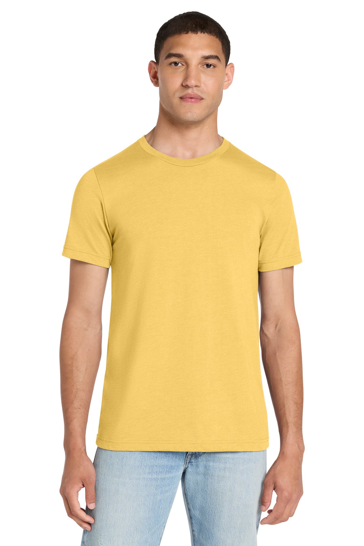 BELLA+CANVAS    Unisex Heather CVC Short Sleeve Tee. BC3001CVC