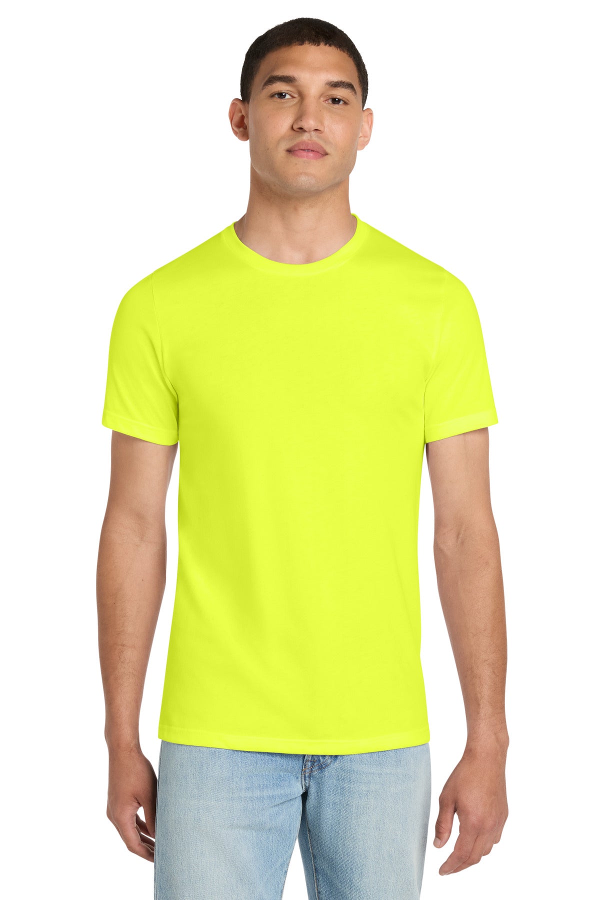 BELLA+CANVAS    Unisex Heather CVC Short Sleeve Tee. BC3001CVC