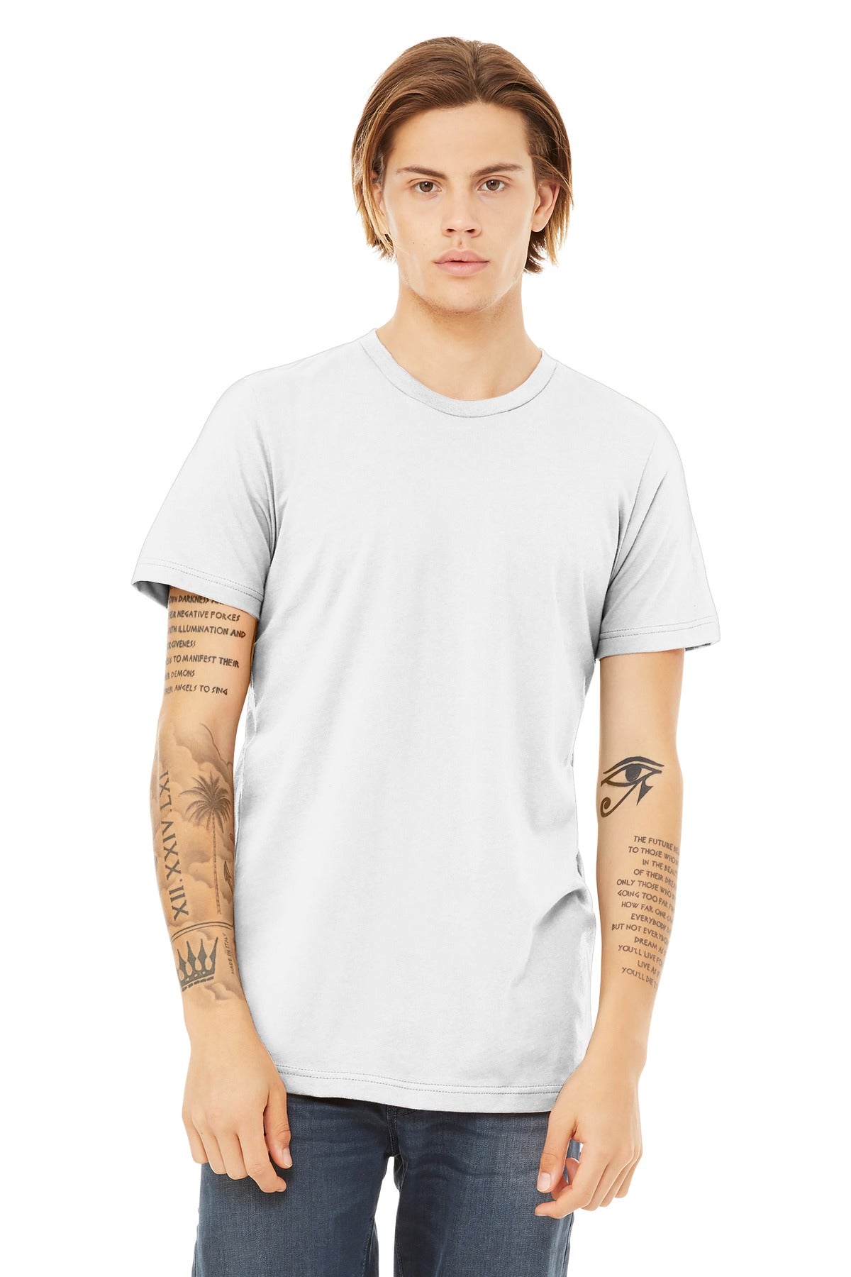 BELLA+CANVAS    Unisex Heather CVC Short Sleeve Tee. BC3001CVC