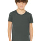 BELLA+CANVAS   Youth Heather CVC Tee BC3001YCVC