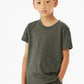BELLA+CANVAS   Youth Heather CVC Tee BC3001YCVC