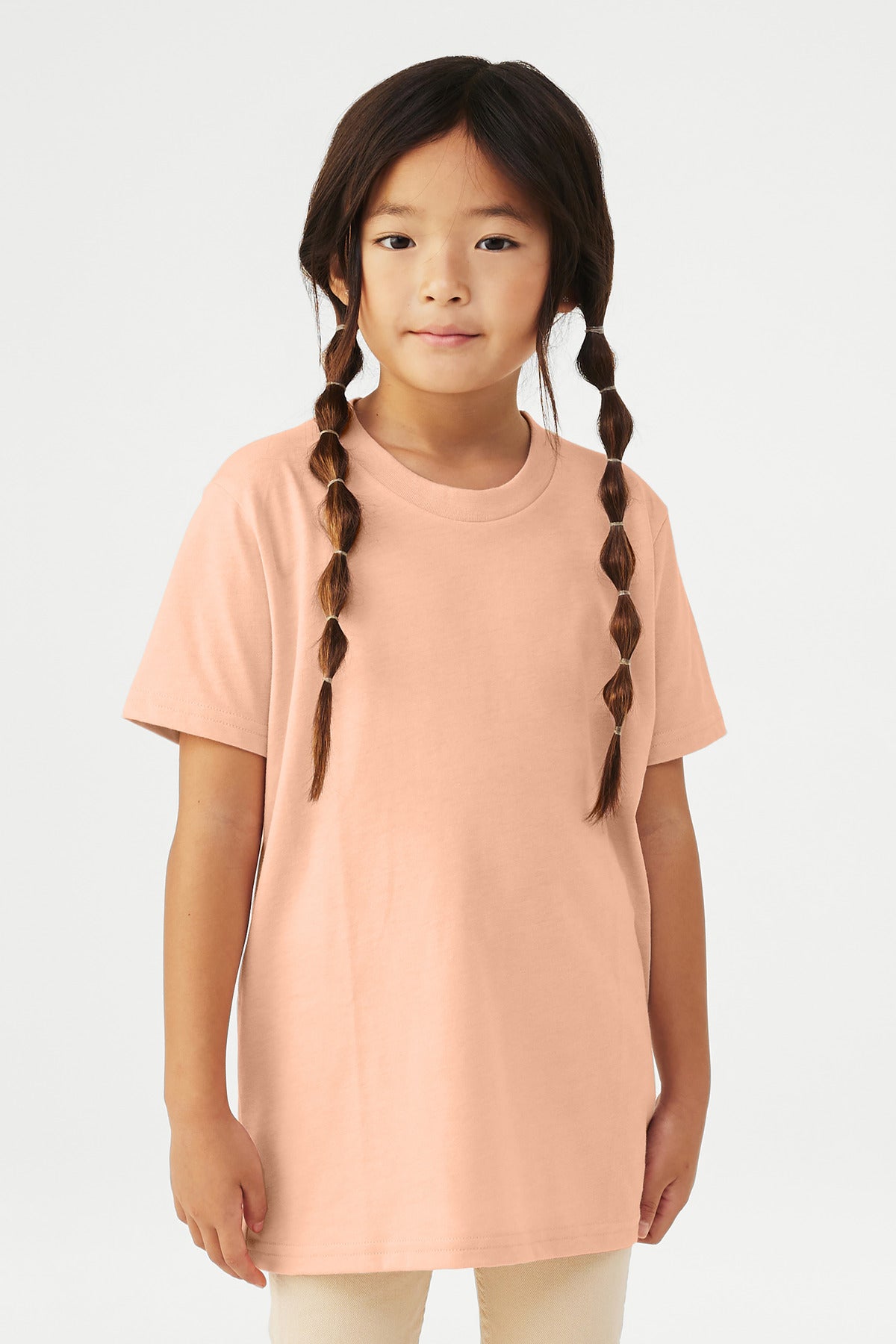 BELLA+CANVAS   Youth Heather CVC Tee BC3001YCVC