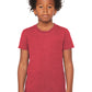 BELLA+CANVAS   Youth Heather CVC Tee BC3001YCVC