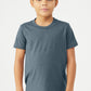 BELLA+CANVAS   Youth Heather CVC Tee BC3001YCVC