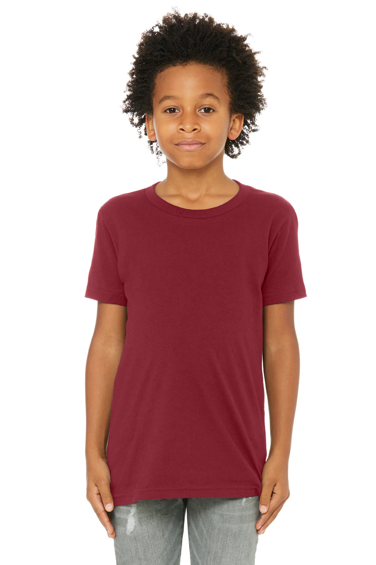 BELLA+CANVAS    Youth Jersey Short Sleeve Tee. BC3001Y